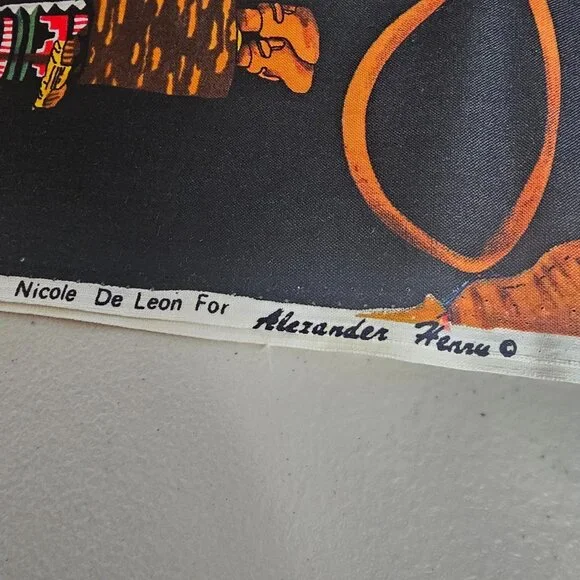 Nicole De Leon Alexander Henry Southwest Art Fabric 4.4 Yards W 43" L 160" OOP - Picture 2 of 5